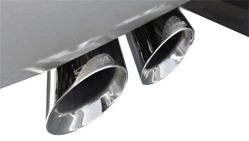 Corsa 09-13 Chevrolet Suburban 1500 5.3L V8 Polished Sport Cat-Back Exhaust - Corvette Realm