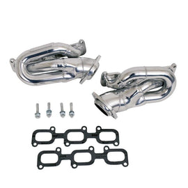 BBK 11-15 Ford Mustang 3.7L Shorty Tuned Length Headers - 1-5/8 Silver Ceramic (CARB EO 11-14 Only) - Corvette Realm