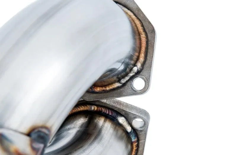 AWE Tuning Audi B9 S4 Touring Edition Exhaust - Non-Resonated (Black 102mm Tips) - Corvette Realm