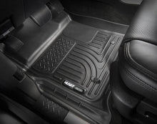 Load image into Gallery viewer, Husky Liners 08-12 Chevy Malibu/07-09 Saturn Aura WeatherBeater Combo Black Floor Liners - Corvette Realm