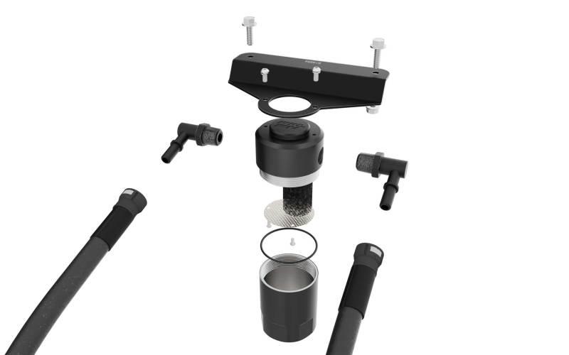 K&N 14-20 Chevrolet 1500 5.3L / 6.2L (Gas) Catch Can Oil Separator - Corvette Realm