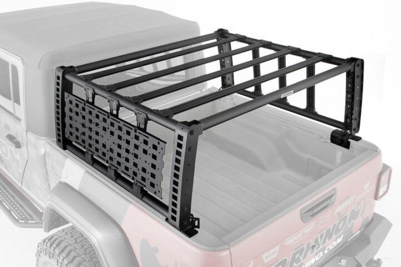 Go Rhino 19-21 Jeep Gladiator XRS Overland Xtreme Rack - Black - Corvette Realm