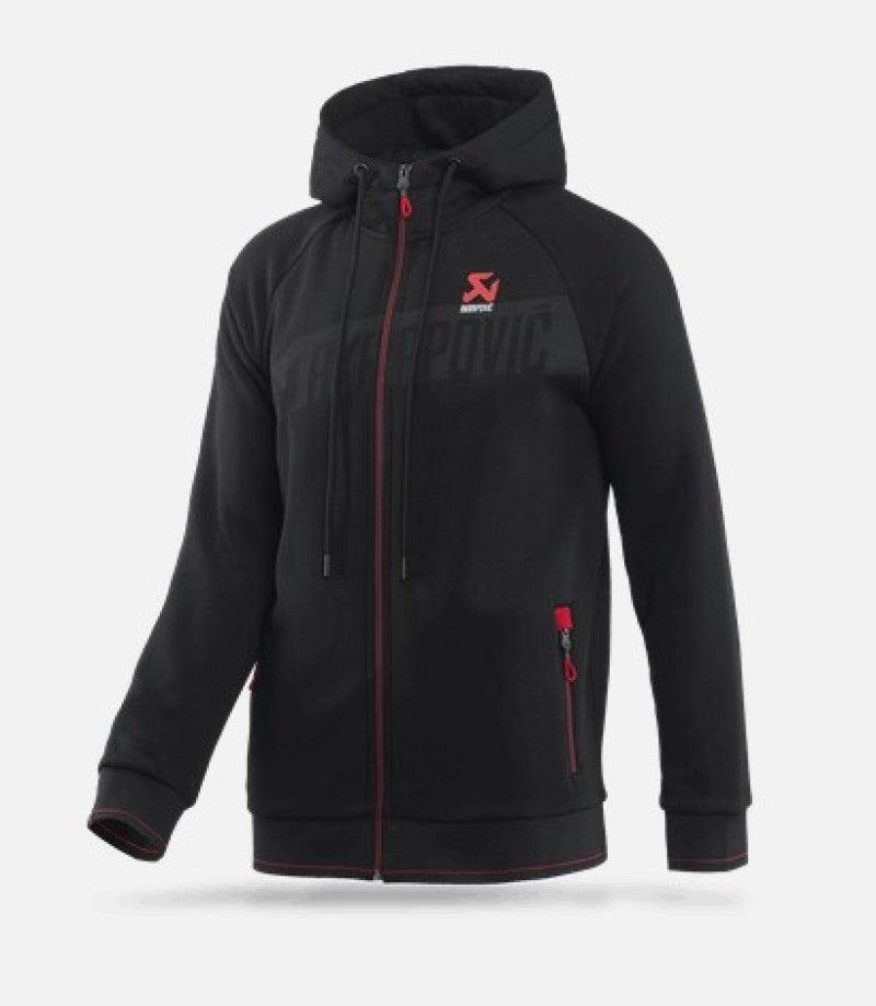 Akrapovic Mens Corpo Zip Hoodie Black - 2XL - Corvette Realm