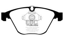 Load image into Gallery viewer, EBC 08-10 BMW M3 4.0 (E90) Redstuff Front Brake Pads - Corvette Realm