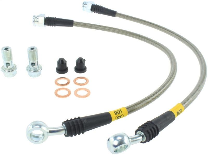 StopTech Stainless Steel Rear Brake lines for Mazda 93-95 RX-7 - Corvette Realm