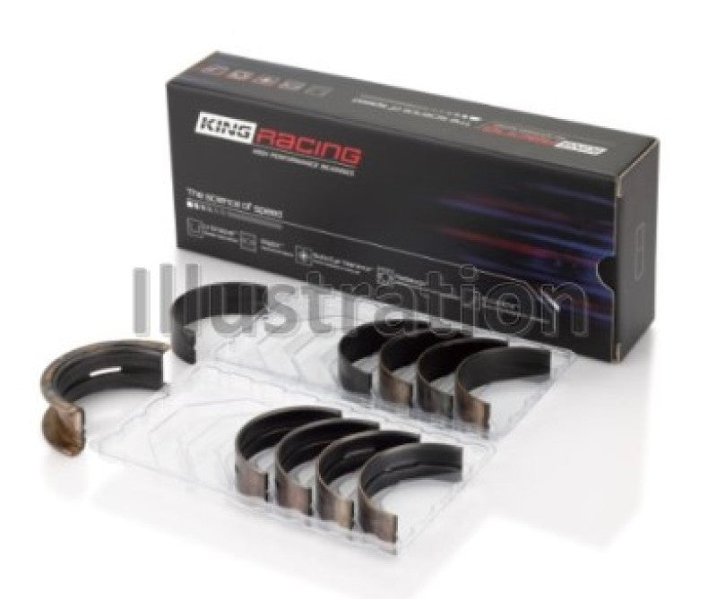 King Nissan KA-24DE Performance Main Bearing Set - Size +0.25mm