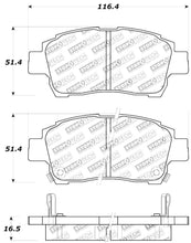 Load image into Gallery viewer, StopTech Performance 00-05 Celica GT-S Rear Brake Pads - Corvette Realm