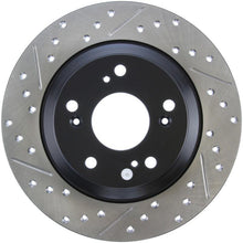 Load image into Gallery viewer, StopTech 00-09 S2000 Slotted &amp; Drilled Right Rear Rotor - Corvette Realm