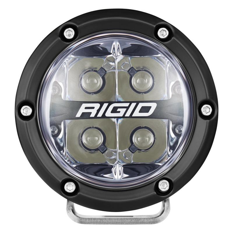 Rigid Industries 360-Series 4in LED Off-Road Spot Beam - RGBW (Pair) - Corvette Realm