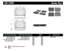 Load image into Gallery viewer, StopTech Performance 08+ Mitsubishi Evolution X Rear Brake Pads - Corvette Realm