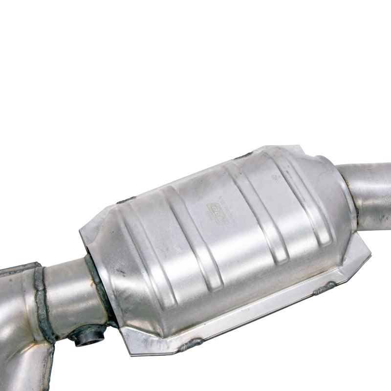 BBK 96-04 Mustang 4.6 GT / Cobra Short Mid X Pipe w Catalytic Converters 2-1/2 For Long Tube Headers - Corvette Realm