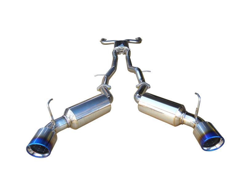 Injen 08-13 Infiniti G37/G37 IPL Coupe 3.7L 76mm Stainless Steel Exhaust w/ Titanium Tips - Corvette Realm