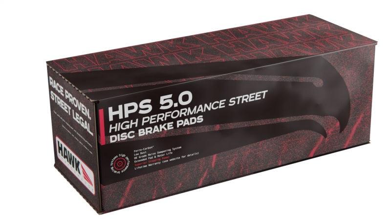 Hawk 2010-2013 Chevy Corvette Grand Sport (One-Piece Pads) High Perf. Street 5.0 Front Brake Pads - Corvette Realm