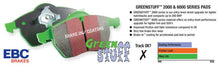 Load image into Gallery viewer, EBC 14+ Mazda 3 2.0 (Japan Build) Greenstuff Rear Brake Pads - Corvette Realm