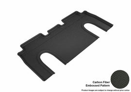 3D MAXpider 2016-2020 Tesla Model X 6-Seats Kagu 2nd Row Floormats - Black - Corvette Realm