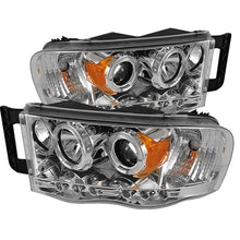 Load image into Gallery viewer, Spyder Dodge Ram 1500 02-05/Ram 2500 03-05 Projector Headlights LED Halo LED Chrm PRO-YD-DR02-HL-C - Corvette Realm