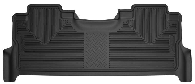 Husky Liners 21-23 Ford F-150 CC SC / 2017 F-250 SD CC X-Act Contour Rear Floor Liners - Black - Corvette Realm