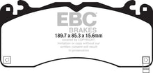 Load image into Gallery viewer, EBC 15+ Ford Mustang 5.0 Performance Pkg Yellowstuff Front Brake Pads - Corvette Realm