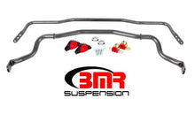 Load image into Gallery viewer, BMR 15-17 S550 Mustang Front &amp; Rear Sway Bar Kit w/ Bushings - Black Hammertone - Corvette Realm