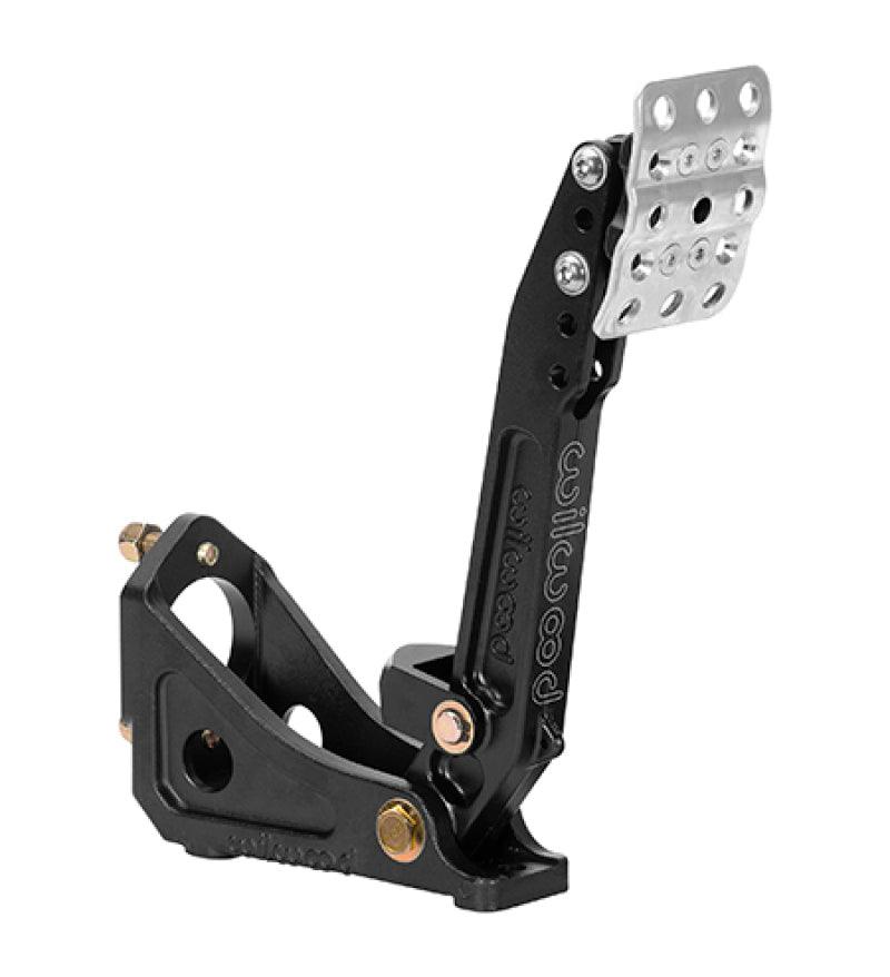 Wilwood Adjustable Single Clutch Pedal - Floor Mount - 5.25-6:1 - Corvette Realm