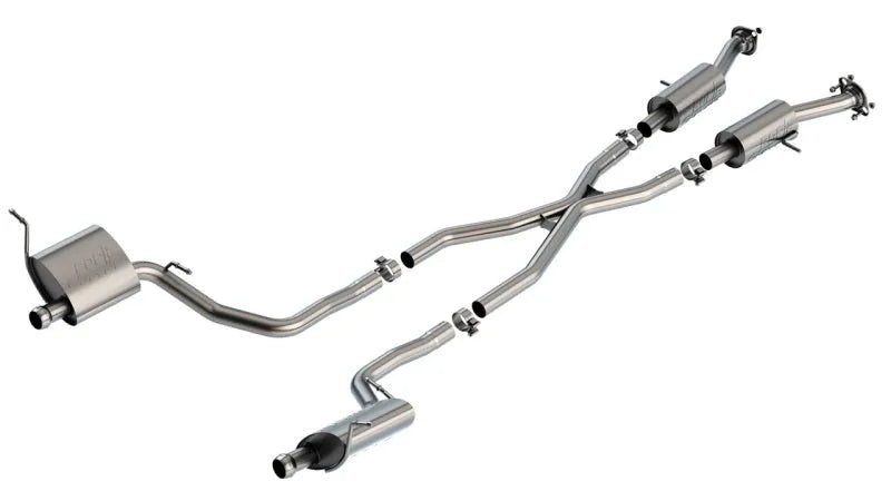 Borla 14-21 Jeep Grand Cherokee High Altitude/Summit 3.6L V6 2/4WD 2.25in S-Type Cat-back Exhaust
