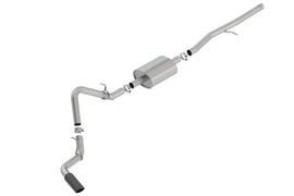 Borla 19-25 Silverado / Sierra S-Type Cat-Back Exhaust 1500 5.3L V8 EC STB(78.8) CC SB(69.3) 147.4 WB Blk Chrome Tip