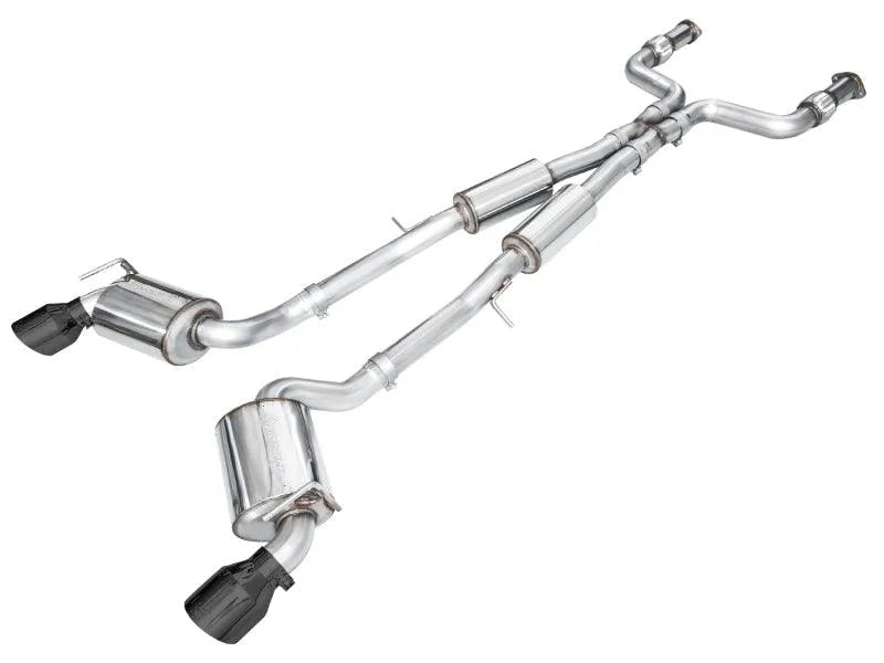 AWE 2023 Nissan Z RZ34 RWD Touring Edition Catback Exhaust System w/ Diamond Black Tips - Corvette Realm