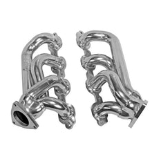 Load image into Gallery viewer, BBK 14-18 GM Truck 5.3/6.2 1 3/4in Shorty Tuned Length Headers - Polished Silver Ceramic - Corvette Realm