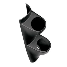 Autometer 79-93 Ford Mustang Dual 2 1/16 Inch Black Gauge Pod - Corvette Realm