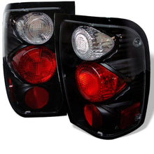 Load image into Gallery viewer, Spyder Ford Ranger 98-00 Euro Style Tail Lights Black ALT-YD-FR98-BK - Corvette Realm