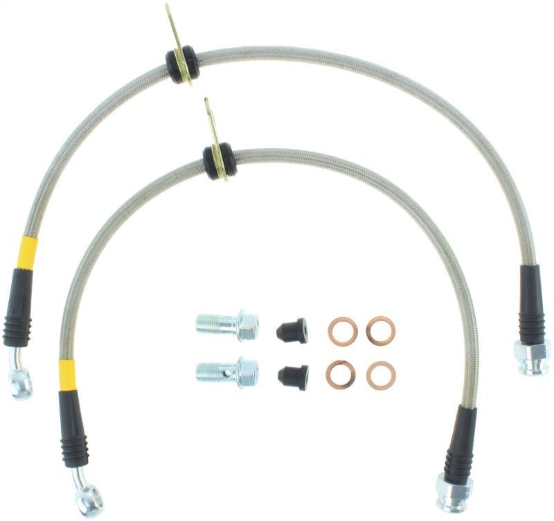 StopTech 97-01 Prelude Rear SS Brake Lines - Corvette Realm