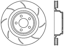 StopTech SportStop 06-09 Chrysler SRT-8 Rear Right Drilled & Slotted Rotor - Corvette Realm