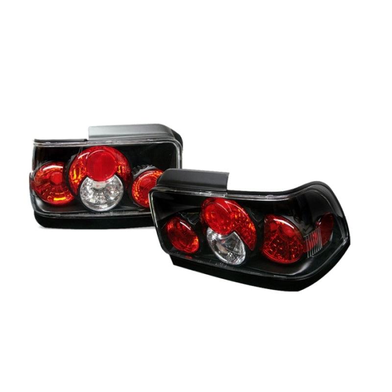 Spyder Toyota Corolla 93-97 Euro Style Tail Lights Black ALT-YD-TC93-BK - Corvette Realm