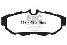 Load image into Gallery viewer, EBC 10-14 Ford Mustang 3.7 Yellowstuff Rear Brake Pads - Corvette Realm