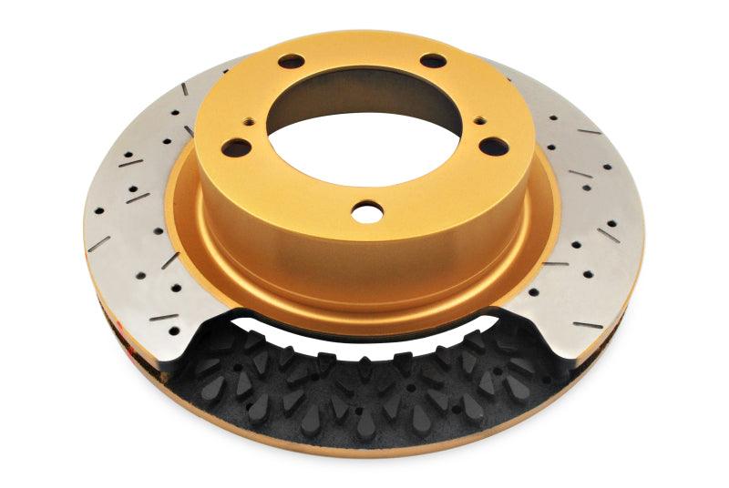 DBA 93-98 Supra Non-Turbo / 00-05 Lexus IS300 Front Drilled & Slotted 4000 Series Rotor - Corvette Realm