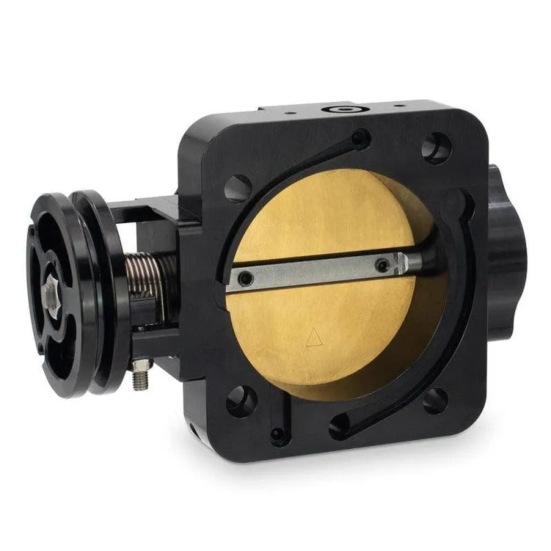 BLOX Racing Honda B/D/H/F Series Engines 76mm Black Billet Throttle Body V2 - Corvette Realm