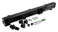 Load image into Gallery viewer, AEM 90-93 Accord DX/LX/SE/EX &amp; 92-01 Prelude S/Si/Si VTEC Black Fuel Rail - Corvette Realm