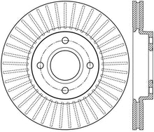 Load image into Gallery viewer, StopTech 2014 Ford Fiesta Left Front Disc Slotted Brake Rotor - Corvette Realm