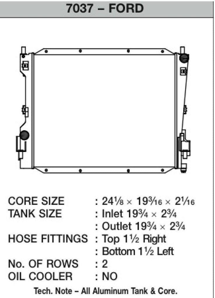 CSF 05-14 Ford Mustang Radiator - Corvette Realm