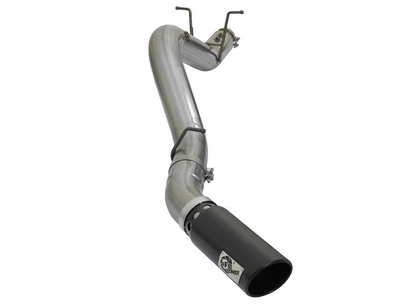 aFe LARGE BORE HD 5in 409-SS DPF-Back Exhaust w/Black Tip 2017 GM Duramax V8-6.6L (td) L5P - Corvette Realm