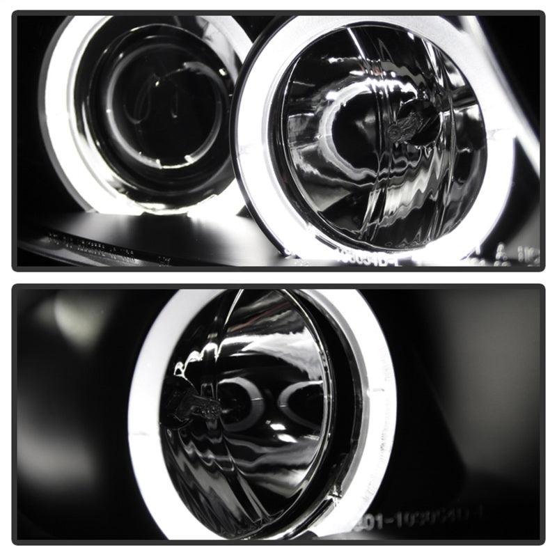 Spyder BMW E90 3-Series 06-08 Projector LED Halo Amber Reflctr Rplc Bulb Blk PRO-YD-BMWE9005-AM-BK - Corvette Realm