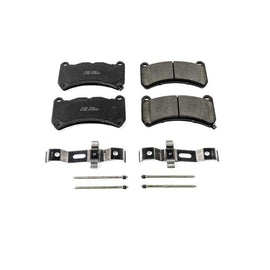 Power Stop 13-14 Ford Mustang Front Z17 Evolution Ceramic Brake Pads w/Hardware - Corvette Realm
