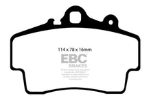 Load image into Gallery viewer, EBC 97-99 Porsche Boxster (Cast Iron Rotors only) 2.5 Redstuff Front Brake Pads - Corvette Realm