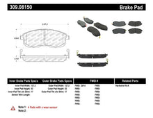 Load image into Gallery viewer, StopTech Performance 02-05 Infiniti G35 / 07-09 Nissan Altima/Sentra / 6/02-05 350Z Front Brake Pa - Corvette Realm