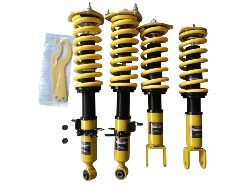 BLOX Racing 02-05 Rsx/01-05 Civic- Non-Adjustable Damping Street Series II Coilovers - Corvette Realm