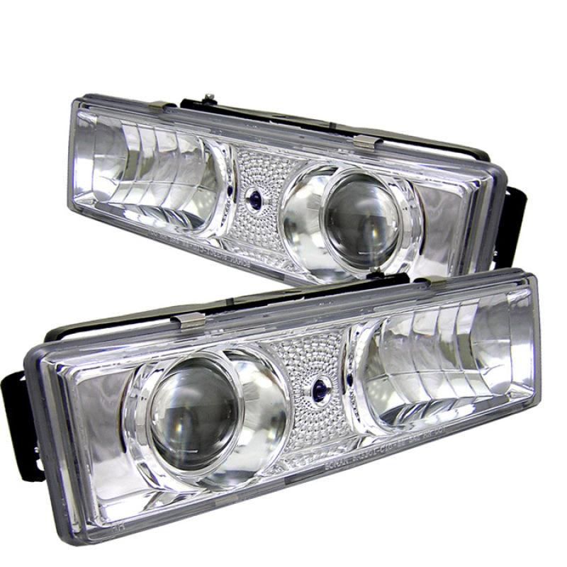 Spyder Chevy C/K Series 1500 88-99 Projector Headlights Chrm High 9005 (Not Include) PRO-YD-CCK88-C - Corvette Realm