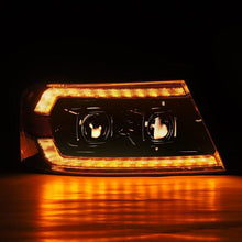 Load image into Gallery viewer, AlphaRex 04-08 Ford F150 PRO-Series Projector Headlights Chrome w/ Sequential Signal and DRL - Corvette Realm