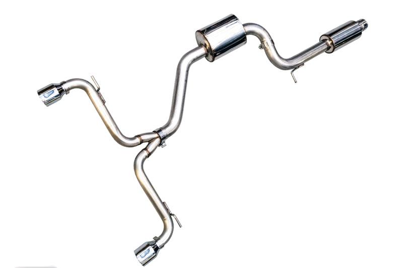 AWE Tuning VW MK7 GTI Touring Edition Exhaust - Chrome Silver Tips - Corvette Realm