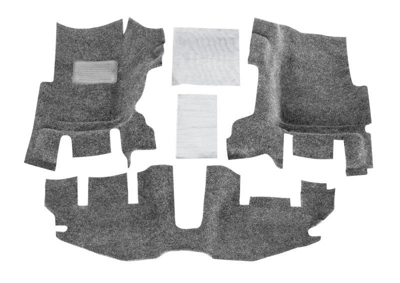 BedRug 97-06 Jeep TJ Front 3pc Floor Kit (w/o Center Console) - Incl Heat Shields (S/O Only) - Corvette Realm