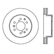 Load image into Gallery viewer, StopTech 05-10 GMC Sierra 1500 (w Rear Drum) / 07-09 GMC Yukon Front Left Slotted &amp; Drilled Rotor - Corvette Realm